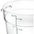 Carlisle 1076407 4 Qt. Clear Polycarbonate Round StorPlus Food Storage Container