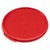 Carlisle 1077205 Polypropylene Red Round StorPlus Container Storage Lid