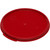 Carlisle 1077205 Polypropylene Red Round StorPlus Container Storage Lid