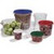 Carlisle 1077205 Polypropylene Red Round StorPlus Container Storage Lid