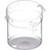 Carlisle 1076807 18 Qt. Clear Round StorPlus Container