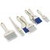 Carlisle 4039114 2" Wide Nylon Blue Sparta Galaxy Pastry Brush