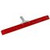 Carlisle 4007600 24" Long Straight Red Gum Rubber Blade Flo-Pac Floor Squeegee Head