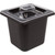 Carlisle CM110403 1/6 Size 6" Deep Black Impact-Resistant Coldmaster Food Pan