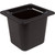 Carlisle CM110403 1/6 Size 6" Deep Black Impact-Resistant Coldmaster Food Pan