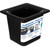 Carlisle CM110403 1/6 Size 6" Deep Black Impact-Resistant Coldmaster Food Pan