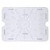 Carlisle 1023507 Polycarbonate Clear Storplus Drain Shelf