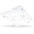Carlisle 1023507 Polycarbonate Clear Storplus Drain Shelf