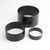 American Metalcraft RRB2 3-Piece Round Stainless Steel Satin Black Finish Riser Set