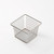 American Metalcraft FBSS44 4" L x 4" W x 3" H Stainless Steel Square Snack and Fry Basket