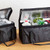 American Metalcraft BLDB2412 24.75" W x 12.5" D x 12" H Durable Black Deluxe Delivery Bag With Two Handed Strap