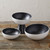 American Metalcraft LFTBB9 68 Oz. 9.88" Dia. x 4.5" H Round Angled Melamine Bowl