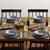 American Metalcraft MCP9GR 9" Dia. Matte Grey Round Coupe Melamine Plate