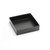 American Metalcraft SBBS 8.13" x 8.13" x 2" Black Metal Square Twilight Market Tray