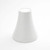 American Metalcraft LFTW67 6.5 Dia. x 7.13" H Round Melamine Lift White Pedestal