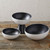 American Metalcraft LFTBB11 110 Oz. 11.25" Dia. x 5.5" H Round Angled Melamine Bowl