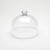 American Metalcraft LFTD 8 8.13" Dia. x 5.63" H Polycarbonate Clear Round Dome Cover