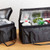 American Metalcraft BLDB1212 12.5 x 12.5" x 12" H Black Two Handed Strap Deluxe Delivery Bag