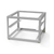 Moyer Diebel 17RS 17"H Stainless Steel Rack Stand Undercounter Dishwasher Models
