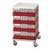 Cambro CECGR6000 5"L x 1 9/16"H White Snap On Pre-Printed "GRANDE" Camrack Extender ID Clip - 6/Case