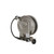 Component Hardware KHR-1030-OSS Enclosed Stainless Steel Assembly Encore Hose Reel With 30 Ft. Hose And 3.3 GPM Spray Valve