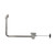 Component Hardware DSS-8015 Stainless Steel Encor DrainMaster Universal Rotary Drain With Overflow Assembly