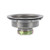 Component Hardware E38-1010 3 1/2" Sink Opening 430 Stainless Steel Encore Duo Basket Drain