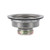 Component Hardware E38-1010 3 1/2" Sink Opening 430 Stainless Steel Encore Duo Basket Drain