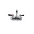 Component Hardware TLL15-4106-SE1Z Wall Mount Top-Line Faucet With 4" OC And 6" Horizontal Stainless Steel Swing Spout
