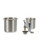 Component Hardware K30-1010 9 1/2" OA Length 18/8 Stainless Steel Encore Dipper Well Assembly With Low Lead Compliant Faucet