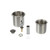 Component Hardware K30-1010 9 1/2" OA Length 18/8 Stainless Steel Encore Dipper Well Assembly With Low Lead Compliant Faucet