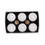 TableCraft Products C108C 8 Oz. Clear Cash & Carry Squeeze Dispenser 38mm Opening - 12 Cases of 6