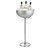 TableCraft Products RS2132 16" Dia. x 32.5" H Round Stainless Steel Remington Collection Beverage Stand With Handles