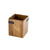 TableCraft Products 10074 5 1/4" W x 5 1/4" D x 6" H 4-Section Industrial Collection Cutlery Holder