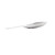 TableCraft Products 10473 3 3/16" W x 1 1/8" D x 6 1/4" H Brushed Finish Stainless Steel Julep Strainer