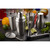TableCraft Products 10473 3 3/16" W x 1 1/8" D x 6 1/4" H Brushed Finish Stainless Steel Julep Strainer