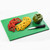 TableCraft Products CB1520GNA 15" W x 20" D x 1/2" H Green Polyethylene Cutting Board