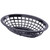 TableCraft Products 1071BK 8" W x 5-1/4" D x 2" H Oval Side Order Basket - 36/Case