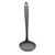 TableCraft Products H3900GY 5 Oz. 10 3/4" Gray Silicone Cash & Carry Ladle
