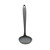 TableCraft Products H3900GY 5 Oz. 10 3/4" Gray Silicone Cash & Carry Ladle