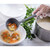 TableCraft Products H3900GY 5 Oz. 10 3/4" Gray Silicone Cash & Carry Ladle