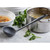 TableCraft Products H3900GY 5 Oz. 10 3/4" Gray Silicone Cash & Carry Ladle