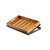 TableCraft Products CRATE11 20.88" W x 12.75" D x 2.75" H Brown Full Size Gastro Serving / Display Crate Fits 1/1 GN Pan