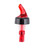TableCraft Products 2246A 1 Oz. Red Spout Plastic Cash & Carry Proper Pour