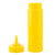 TableCraft Products 11253M 12 Oz. Yellow WideMouth Squeeze Bottle