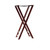 TableCraft Products 22 18" W x 17" D 38" H Wood Tray Stand