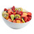 TableCraft Products M4092WH 4 Qt. 12 1/2" Dia. x 5 1/2"H White Round Melamine Sierra Melamine Collection Bowl