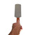 TableCraft Products 4100S 7" Rounded Stainless Steel Blade Food Turner With Wood Handle