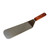 TableCraft Products 4100S 7" Rounded Stainless Steel Blade Food Turner With Wood Handle