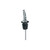 TableCraft Products 330 Silver Chrome Plated Cash & Carry Free Flow Speed Pourer - 60/Case